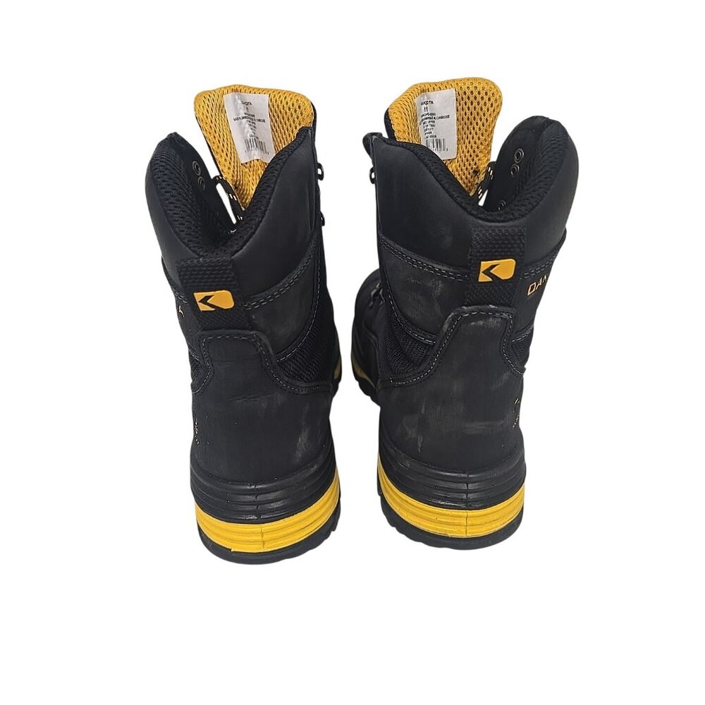 Dakota Men's Comp Toe Comp Plate 8560 Ballistic Nylon WP Work Boots Black 11M - Picture 3 of 8